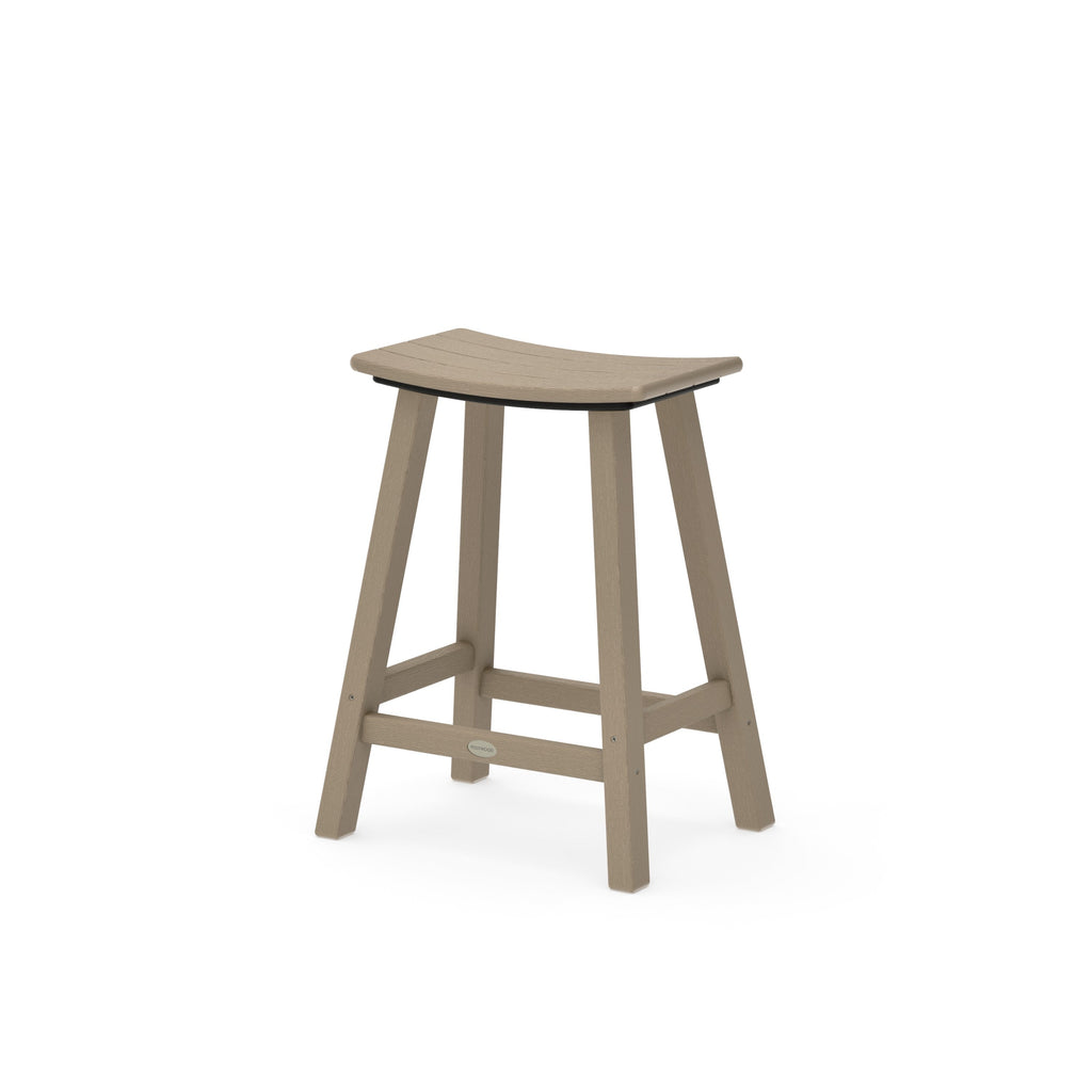 Traditional 24 Saddle Counter Stool