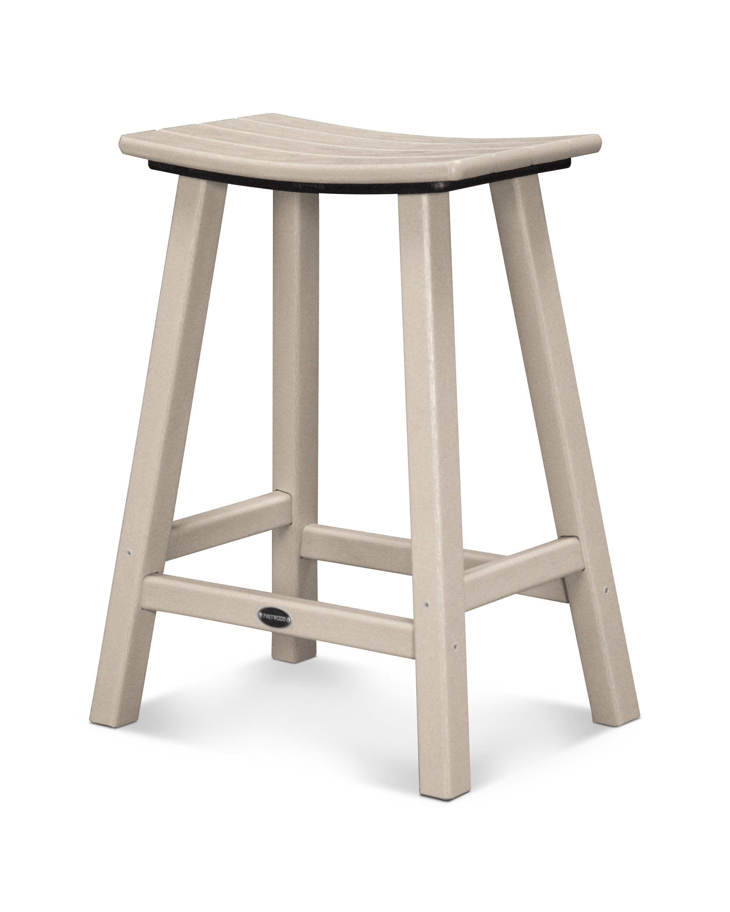 Traditional 24 Saddle Counter Stool