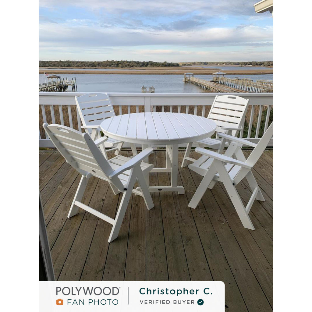 48 Round Farmhouse Dining Table