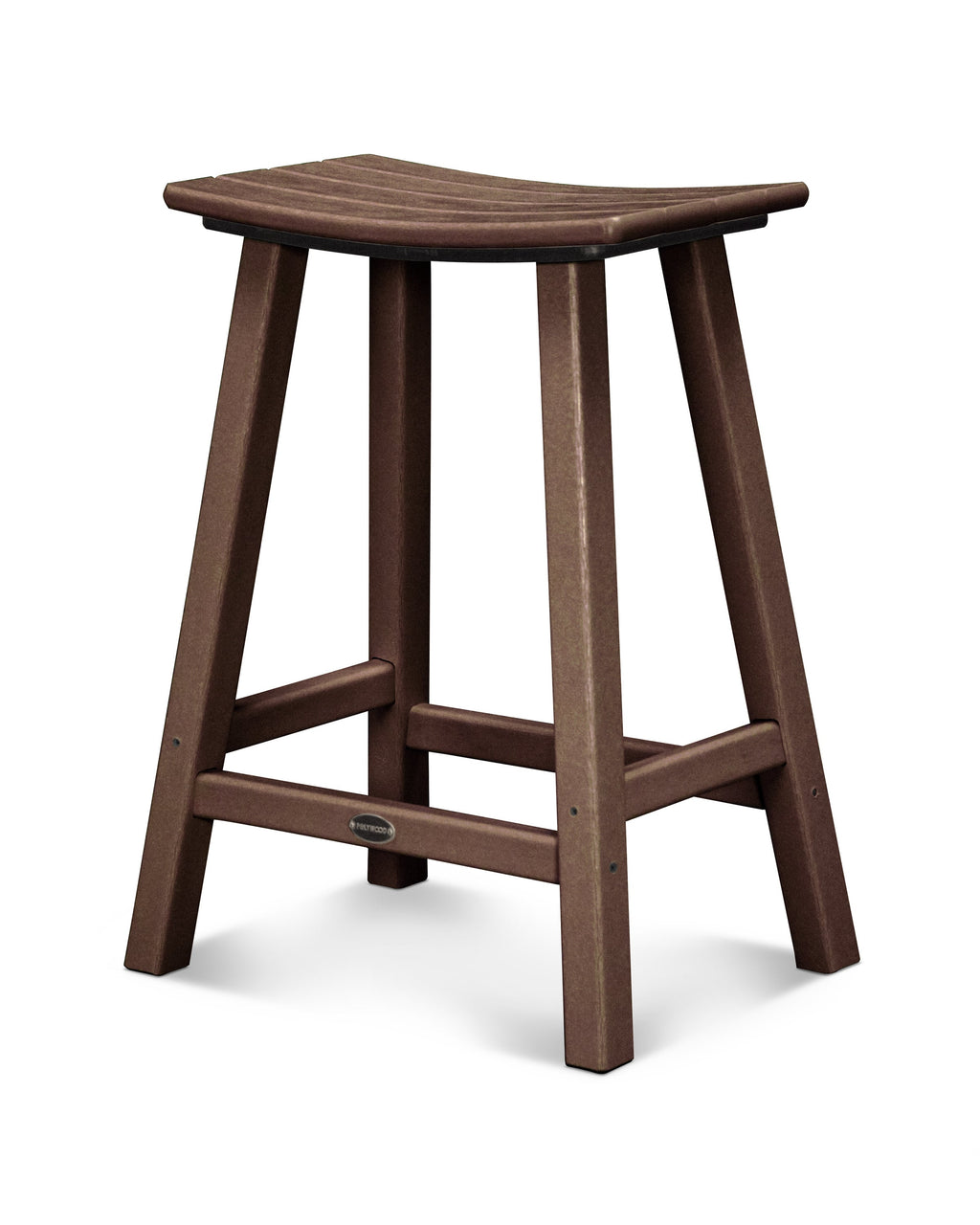 Traditional 24 Saddle Counter Stool