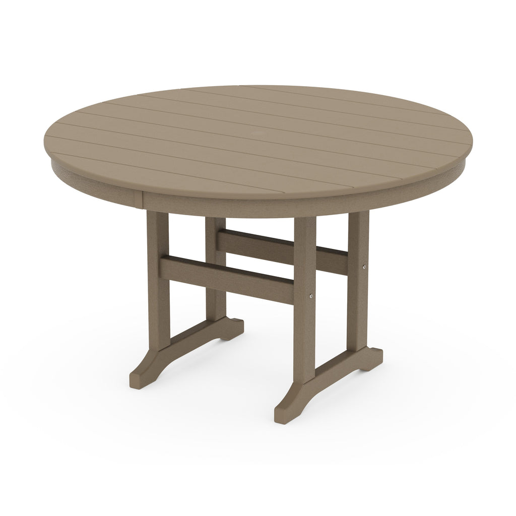 48 Round Farmhouse Dining Table