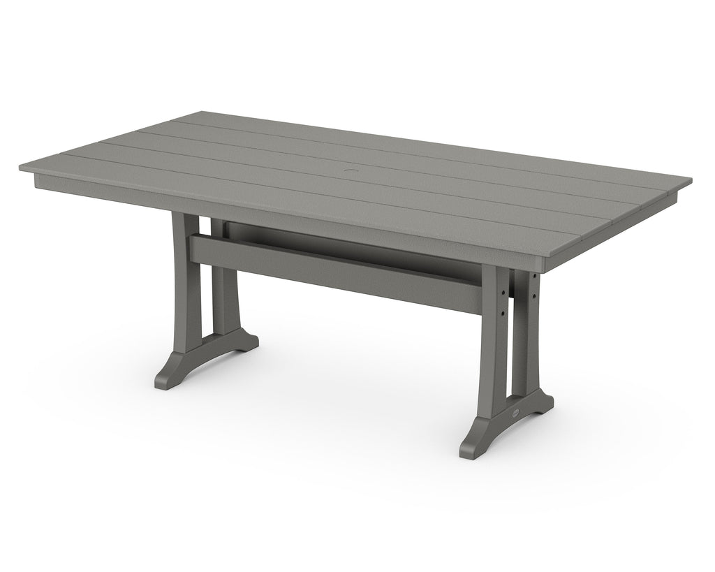 Farmhouse Trestle 37 x 72 Dining Table