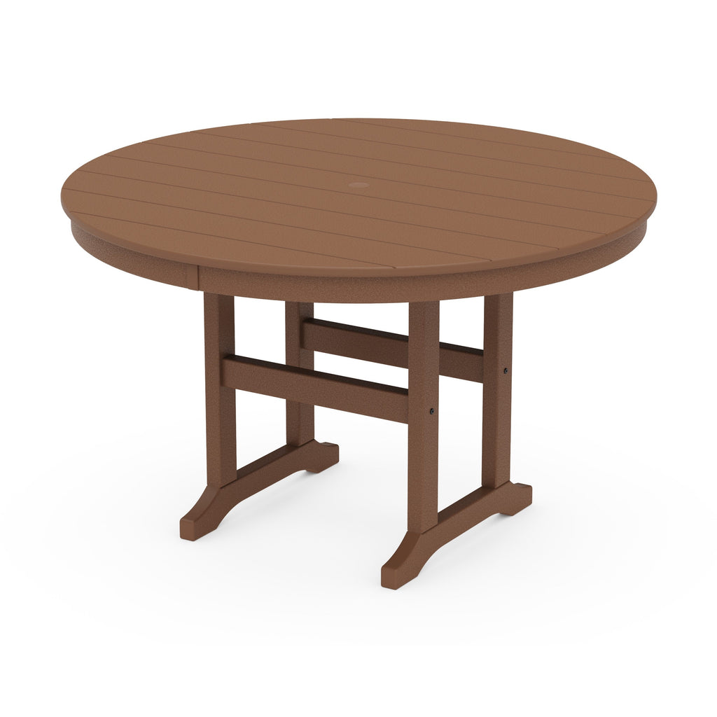 48 Round Farmhouse Dining Table