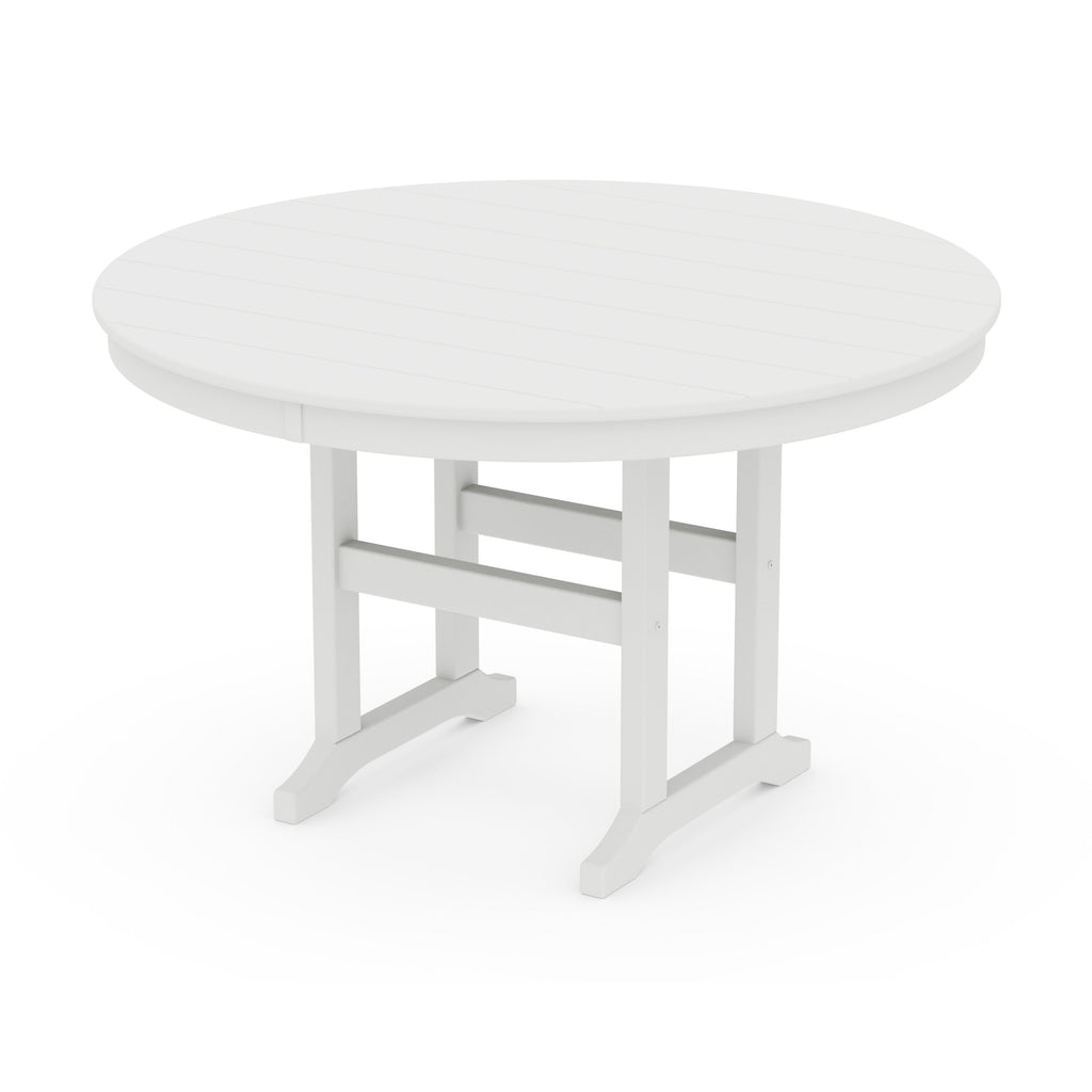 48 Round Farmhouse Dining Table