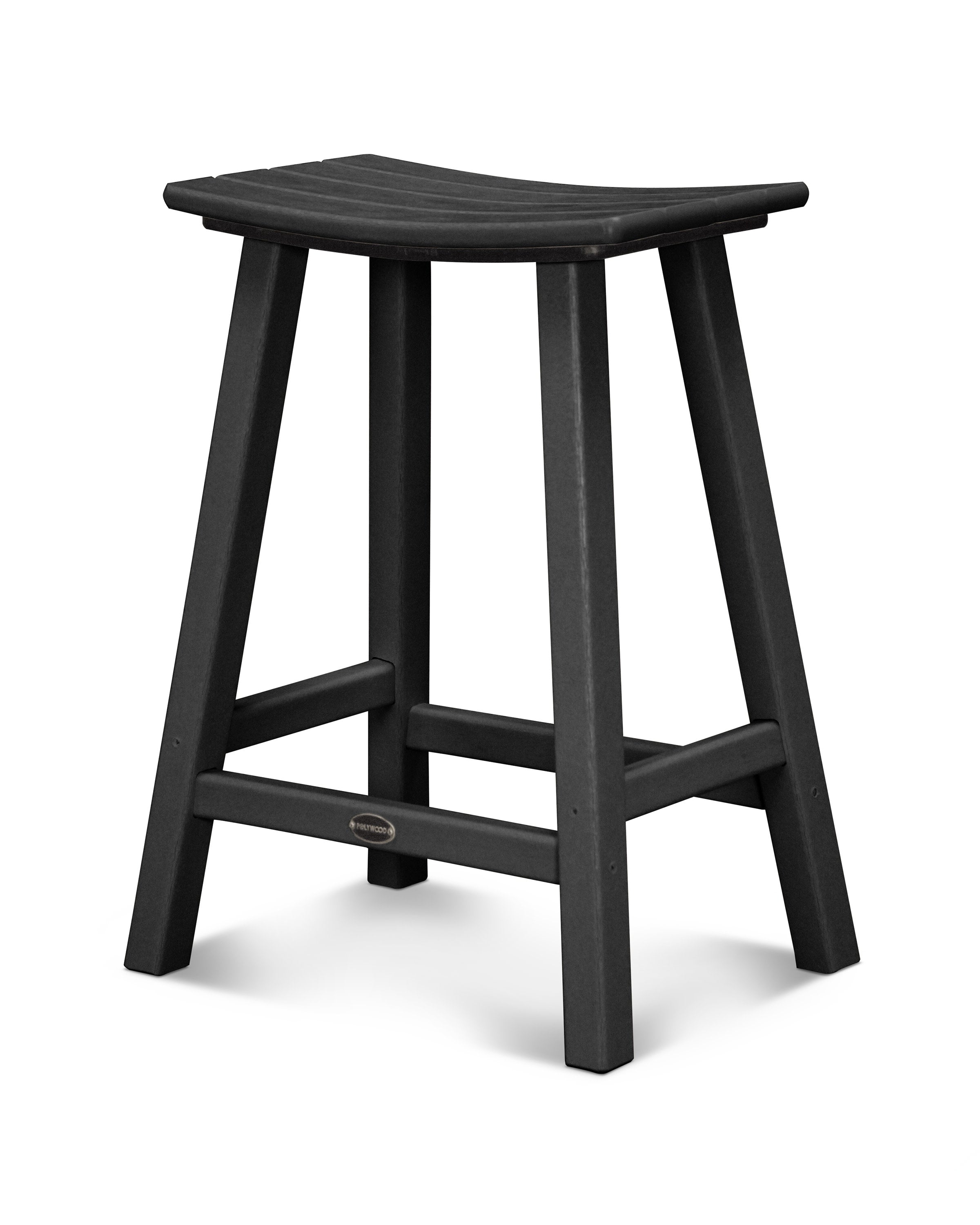 Traditional 24 Saddle Counter Stool